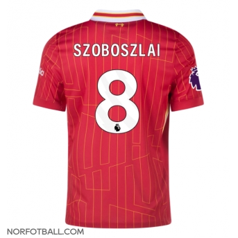 Billige Fotballdrakt Liverpool Dominik Szoboszlai #8 Replika Hjemmedrakt 2024-25 Kortermet